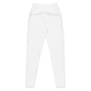 Alternative view of Crossover leggings with pockets