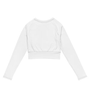 Alternative view of Recycled long-sleeve crop top