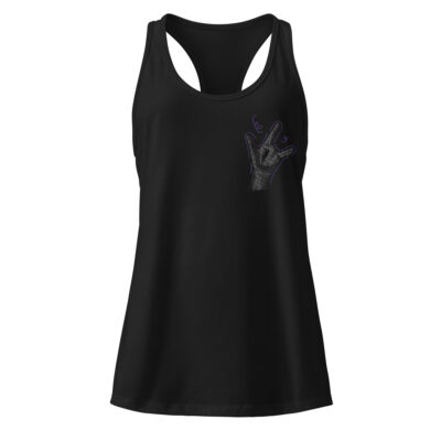 Women’s fitted racerback tank top