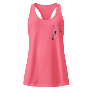 Alternative view of Women’s fitted racerback tank top